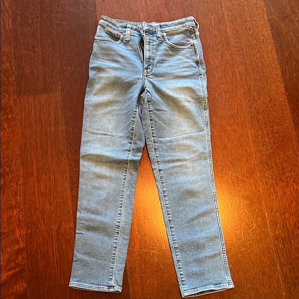 Madewell Curvy Stovepipe Jeans